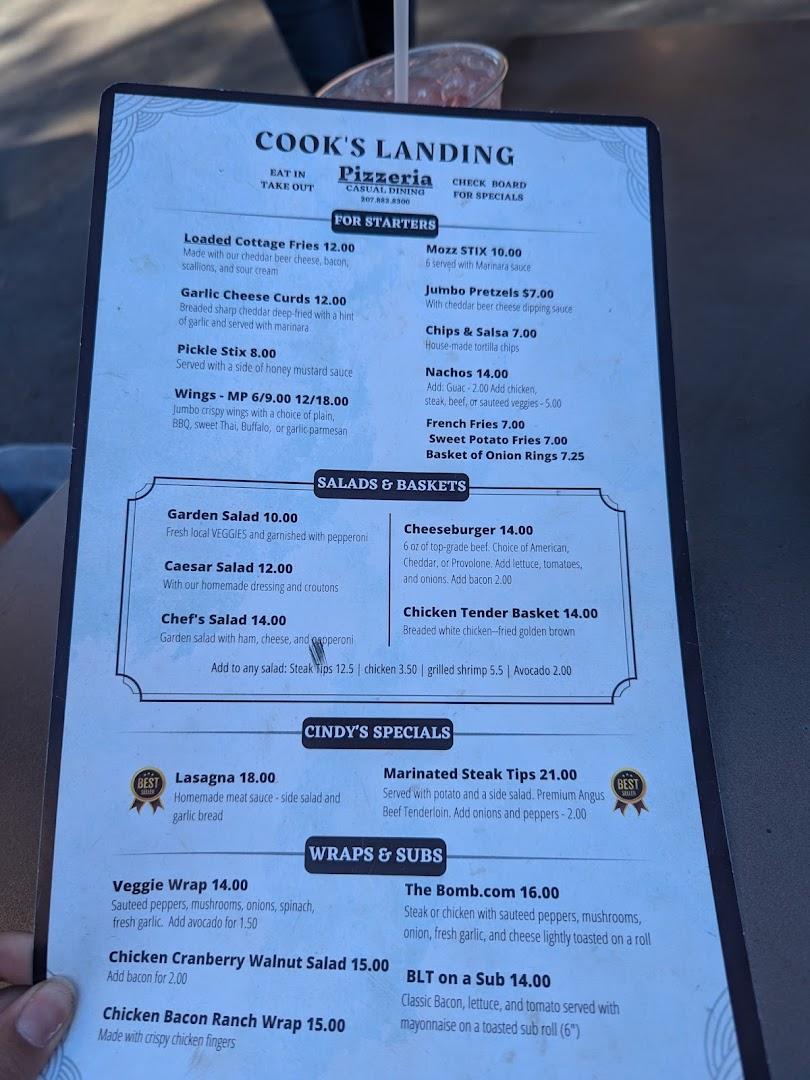 Cook's Landing Pizzeria & Pub